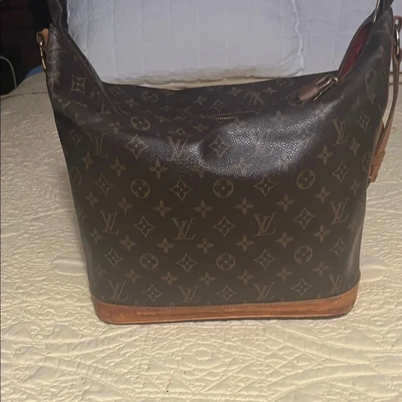 Louis Vuitton Monogram Duffel Bag in Brown and Tan - Picture 4 of 7